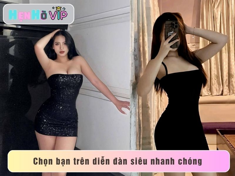 Chọn bạn tình trên diễn đàn vô cùng nhanh chóng