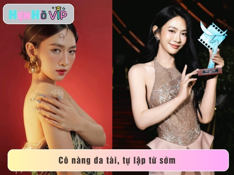 Cô nàng đa tài, tự lập từ sớm
