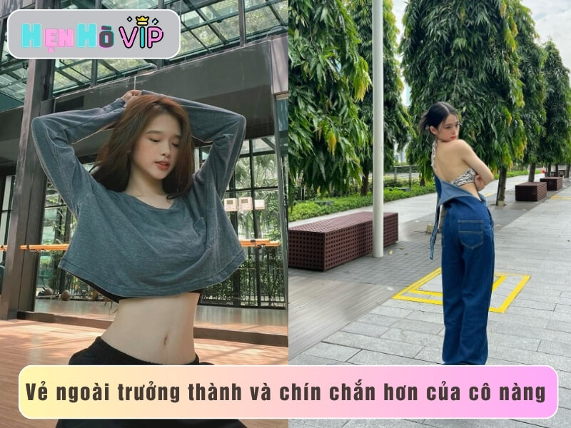 Vẻ ngoài trưởng thành và chín chắn hơn của cô nàng