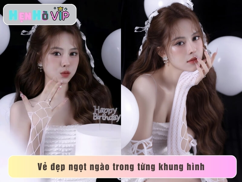 Ảnh võ nữ ngân hà với phong cách ngây thơ