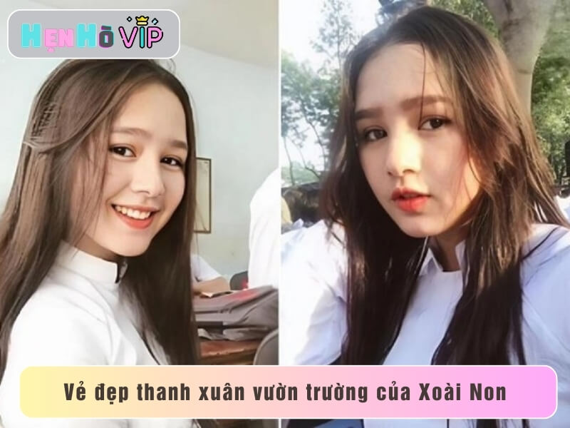 Vẻ đẹp thanh xuân vườn trường gây thương nhớ của cô nàng