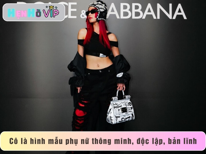 Cô là hình mẫu phụ nữ thông minh, độc lập, đầy bản lĩnh