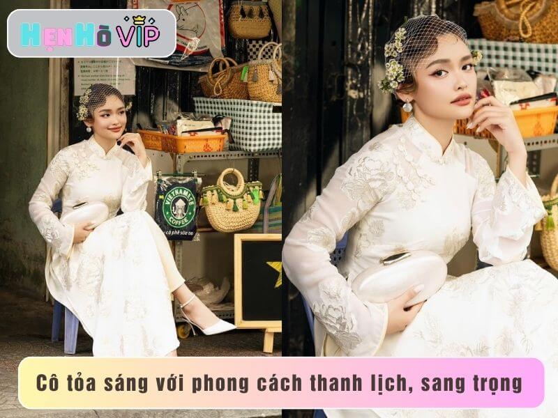 Cô sở hữu phong cách thời trang sang trọng, thanh lịch