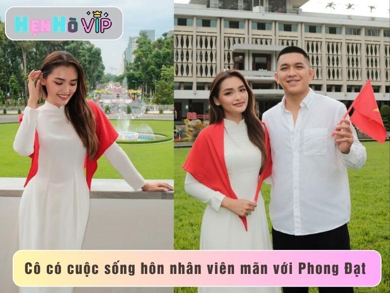 Cuộc sống hôn nhân của cô với Phong Đạt được nhiều người ngưỡng mộ