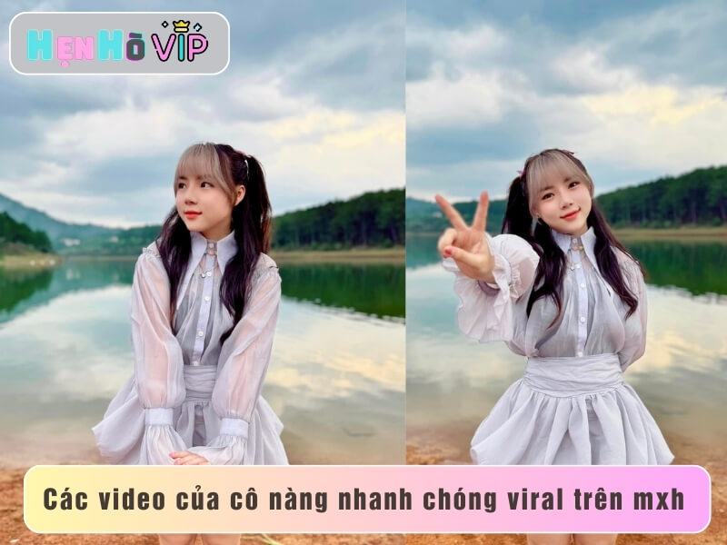 Các video của cô nàng nhanh chóng viral trên mxh