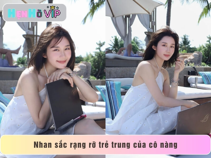 Nhan sắc rạng rỡ trẻ trung của cô nàng