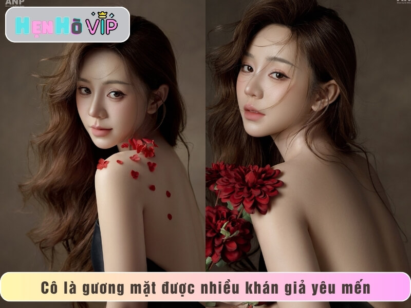 Cô là gương mặt được khán giả yêu mến trên sóng truyền hình