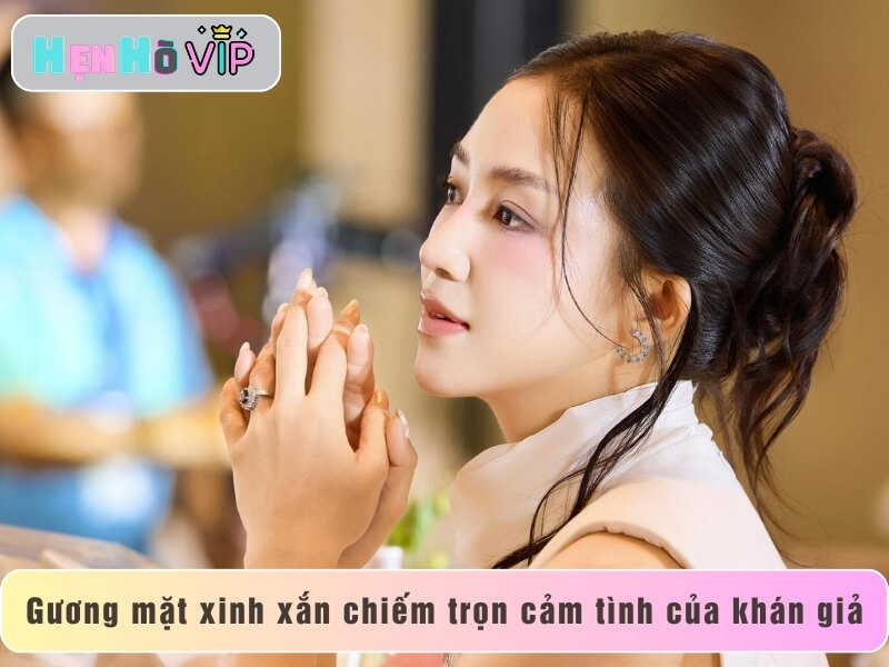 Gương mặt xinh xắn chiếm trọn cảm tình của khán giả