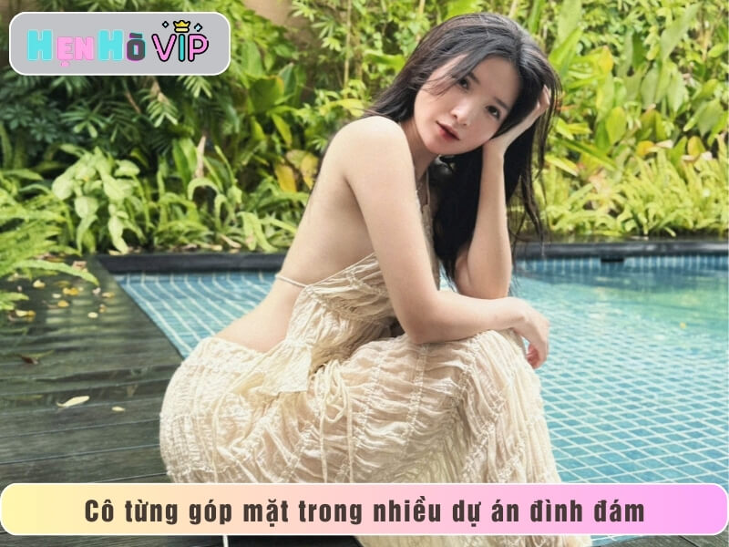 Cô từng góp mặt trong nhiều dự án đình đám
