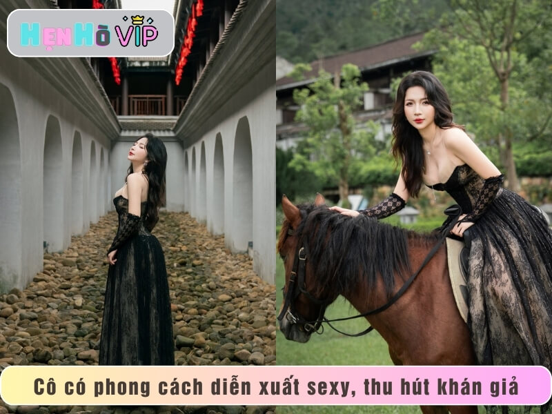 Cô có phong cách diễn xuất sexy, thu hút khán giả