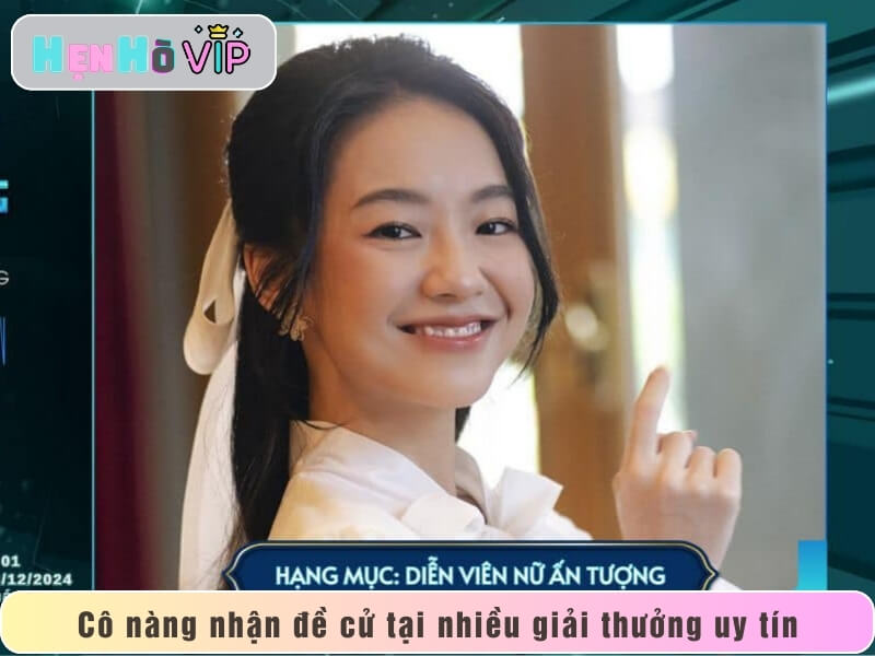 Diễn viên Hoàng Hà nhận đề cử tại nhiều giải thưởng