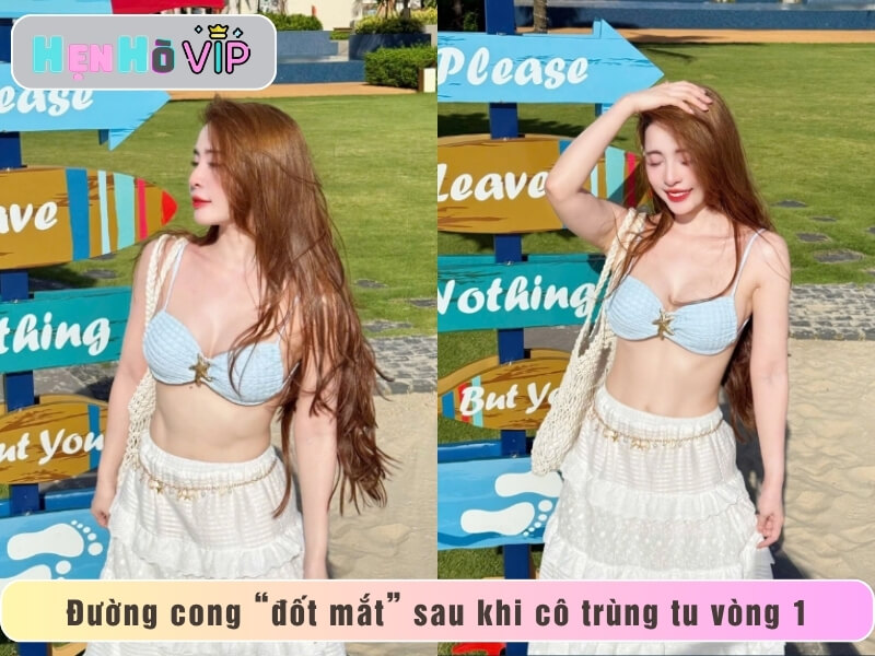 Đường cong “đốt mắt” sau khi Quỳnh Nga trùng tu vòng 1