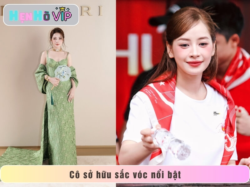 Cô sở hữu sắc vóc nổi bật
