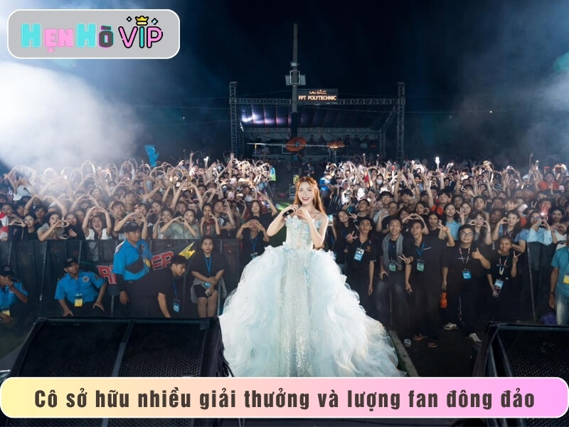 Ca sĩ Hòa Minzy có lượng fan đông đảo