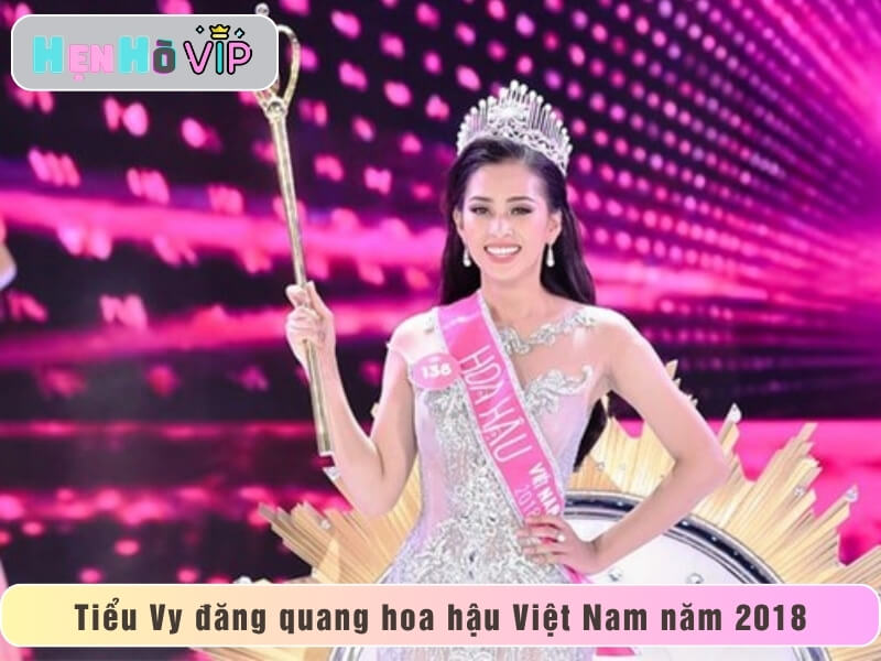 Tiểu Vy đăng quang hoa hậu Việt Nam năm 2018